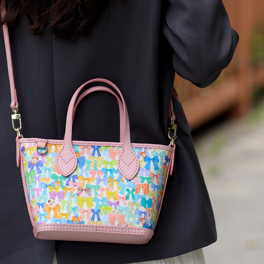 FingerArt Leather Mini Tote Crossbody Bag DIY Kit