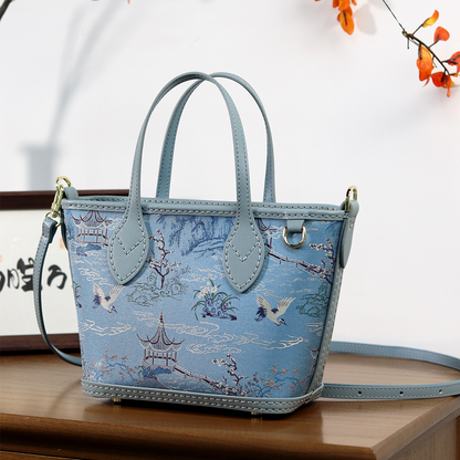 FingerArt Leather Mini Tote Crossbody Bag DIY Kit