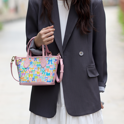 FingerArt Leather Mini Tote Crossbody Bag DIY Kit