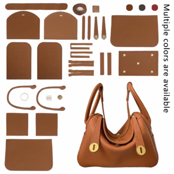 FingerArt  Leather  Large Lindy Bag Full Leather DIY Kit