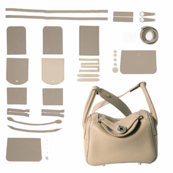 FingerArt  Leather Lindy Bag Top-Grain Leather Bag Kit